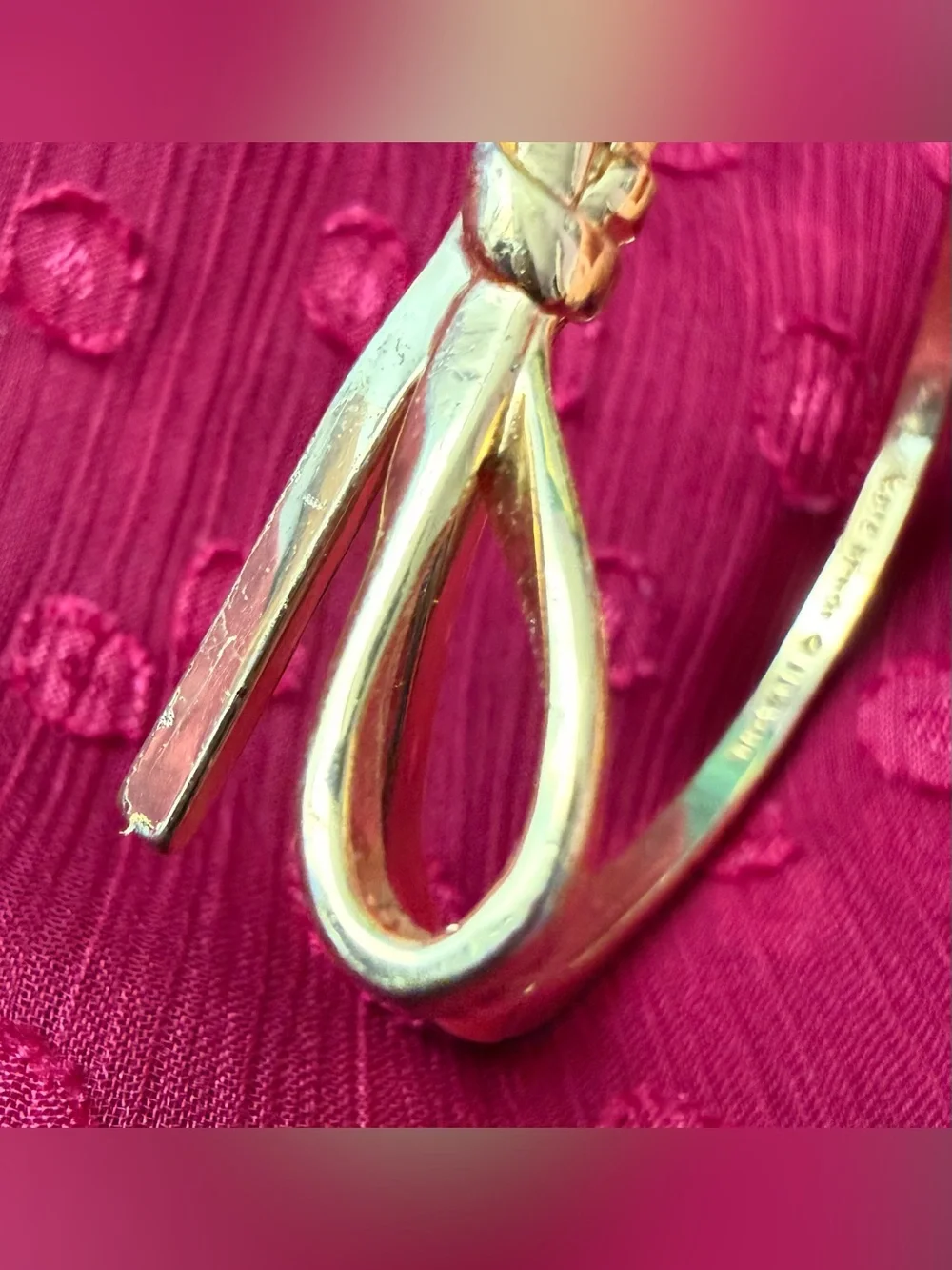 Kate Spade Bow Bangle Bracelet - Picture 4 of 12